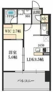 ベネチア天満橋【4階】の間取り