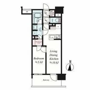 オープンレジデンシア泉【12階】の間取り