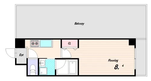 兵庫県神戸市須磨区松風町5丁目【マンション】の間取り
