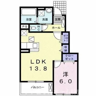 ルミナーレ N【1階】の間取り