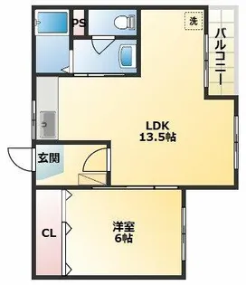 マンション山下【3階】の間取り