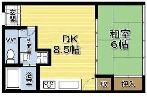 ダイワ高井田ビル【3階】の間取り