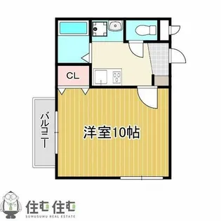 Rプリンス21【201号室】の間取り