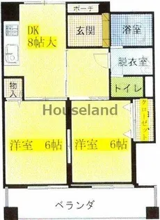 グレイスピア吹上【2階】の間取り