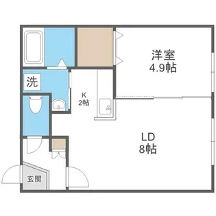 KOTO-琴-【4階】の間取り