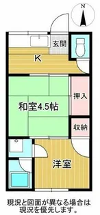 東松江文化住宅【2階】の間取り