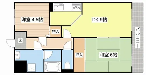 パディ・アイ・マンション【203号室】の間取り