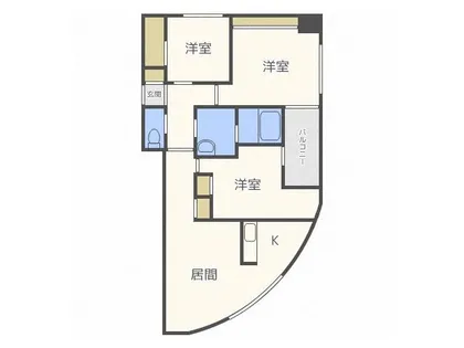 Aden宮の森【10階】の間取り