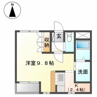 アンジェロ【2階】の間取り