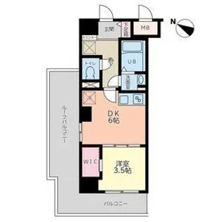 神戸元町Noah【9階】の間取り