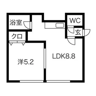 メゾン入山【3階】の間取り