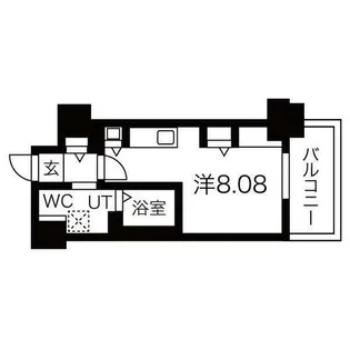 パシフィックタワー札幌【11階】の間取り