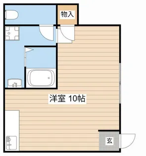 Jプラザ【6-1号室】の間取り