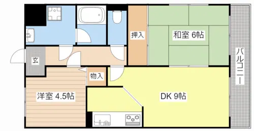 パディ・アイ・マンション【202号室】の間取り