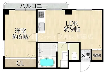 TSマンション【5階】の間取り