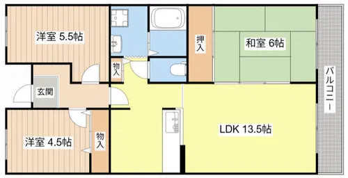 セリージェ・彦根【5階】の間取り