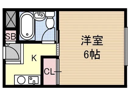 メゾンモアー【2階】の間取り