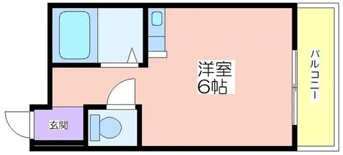 イーズマンションV【3階】の間取り