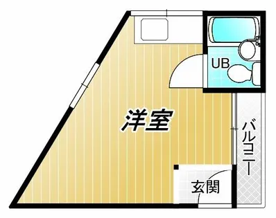 サンコート高安【3階】の間取り