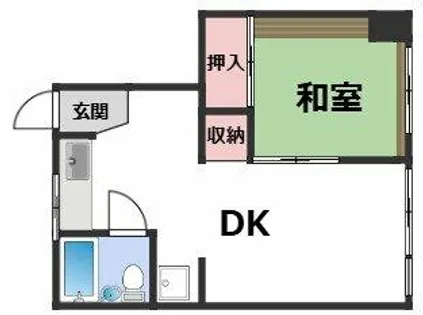 三洋ビル【3階】の間取り