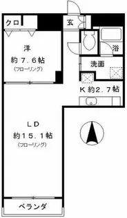 レジディア東桜2【7階】の間取り