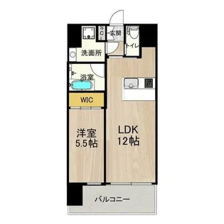 プレジオ九条【802号室】の間取り