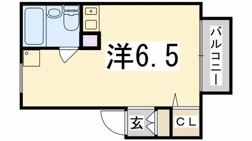 ルミナス【104号室】の間取り
