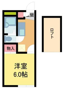 メモリアス西宮【203号室】の間取り
