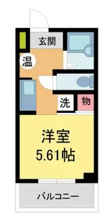 レジェンド西宮【302号室】の間取り