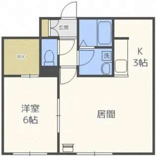 blanc(ブラン)本町【2階】の間取り