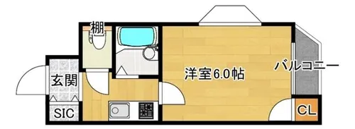 ブランドハイム【3階】の間取り