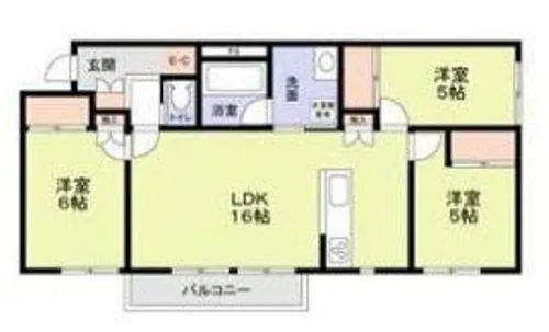 グランフォレスト千代田【2階】の間取り