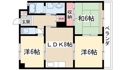 第3藤島ビル【205号室】の間取り