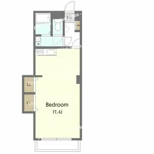 庄内ハウス【702号室】の間取り