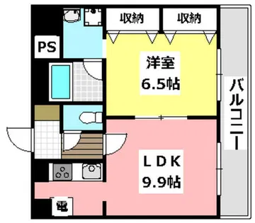 コルテ・ビラージュ【403号室】の間取り