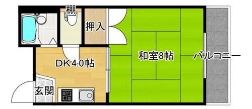 いほりコーポ【3階】の間取り