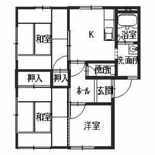 グリーンハイツ白浜【0102号室】の間取り