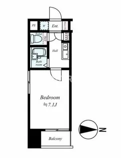 ファーネストアヴァンティ大濠【4階】の間取り