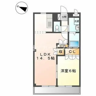 ファームヴィレッジ・やしろⅠ【2階】の間取り
