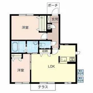 加東市喜田【1階】の間取り