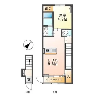 ソラティオ桜【2階】の間取り