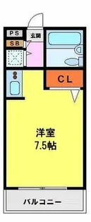 RIO花屋敷【204号室】の間取り