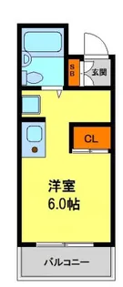 ハイツアベニュー【206号室】の間取り