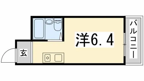 しらさぎメモリアル【2階】の間取り