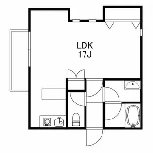 ドルフィンコートIKESHITA【2階】の間取り