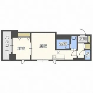 PRIME円山【2階】の間取り