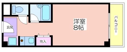 グランボア【4階】の間取り