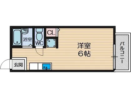 ハイツ安藤【1階】の間取り