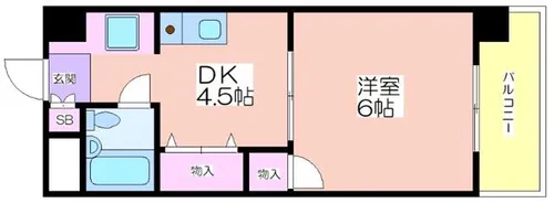 グリーンヒルⅡ【2階】の間取り