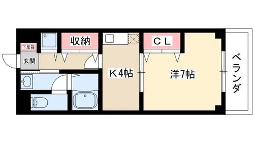 メゾン・ド・ベール【2階】の間取り